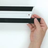 Replacement Hook & Loop Set for Quick-Connect Dust Mop Frame, 24" Sidevic Inc.