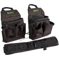 Ceinture porte-outils combin&eacute;e, Polyester, Noir Sidevic Inc.