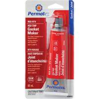 Hi-Temp Red RTV Gasket Maker, Tube, Red Sidevic Inc.