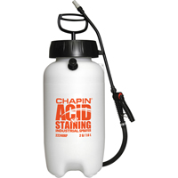 Industrial Acid Staining Sprayers, 2 gal. (7.6 L), Plastic, 12" Wand Sidevic Inc.