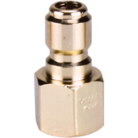 3/8" Female Plated Steel Quick Disconnect Plug Sidevic Inc.