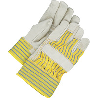 Gants d'ajusteur avec paume renforc&eacute;e, Taille unique, Paume en Cuir fleur de vache, Doublure en Molleton Sidevic Inc.