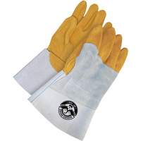 Gants de soudage &agrave; l'arc TIG Gander Brand, Cuir de daim refendu, Taille 11 Sidevic Inc.