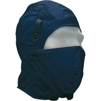 Classic Hardhat Liner with Face Mask, Fleece/Cotton Lining, One Size Sidevic Inc.