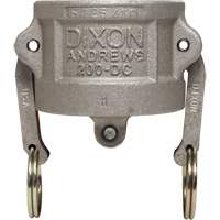 Couvercle anti-poussi&egrave;re &agrave; came et cannelure Dixon Sidevic Inc.