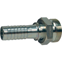 Boss Spud x Hose Shank, Steel, 2" Sidevic Inc.
