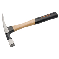 Bricklayer's Hammer, 24 oz., Wood Handle, 11-3/4" L Sidevic Inc.