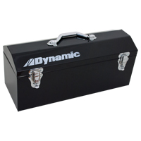 Hip Roof Tool Box, 7" D x 19" W x 7-1/2" H, Black Sidevic Inc.
