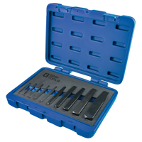 Jeu d'extracteurs &agrave; vis, Carbure/Acier au chrome/Acier rapide au cobalt/Acier rapide, 10 Morceaux Sidevic Inc.