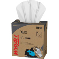 WypAll&reg; X80 Extended Use Cloths, Heavy-Duty, 16-4/5" L x 9" W Sidevic Inc.