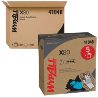 WypAll&reg; X80 Extended Use Cloths, Heavy-Duty, 16-4/5" L x 9" W Sidevic Inc.