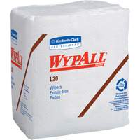 WypAll&reg; L20 Single-Use Towels, All-Purpose, 12-1/2" L x 12" W Sidevic Inc.