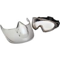Lunettes de s&eacute;curit&eacute; Capstone Shield avec &eacute;cran facial amovible, Lentille Transparent, Antibu&eacute;e, Ventilation Directe/Ferm&eacute; Sidevic Inc.