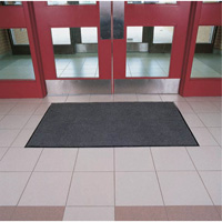 Tapis Poly-Tuft, Essuie-pieds, 4' x 6' x 5/16", Charbon Sidevic Inc.
