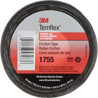 Ruban de chatterton Temflex 1755, 19 mm (3/4") x 18,28 m (60'), Noir Sidevic Inc.