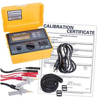 110 V Milli-Ohmmeter with Calibration Certificate Sidevic Inc.