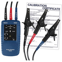 Phase and Motor Rotation Tester with Calibration Certificate Sidevic Inc.