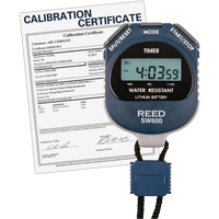 SW600 Stopwatch with Calibration Certificate, Digital, Water Resistant Sidevic Inc.
