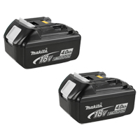 Battery, Lithium-Ion, 18 V, 4 A Sidevic Inc.