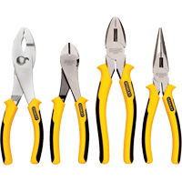 Bi-Material Pliers Set, 4 Pieces Sidevic Inc.