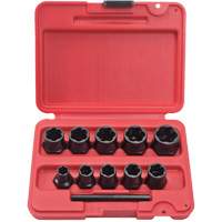 Jeu de douilles d'extraction de boulons PROTO, 10 Mcx, Prise de 1/4" Sidevic Inc.