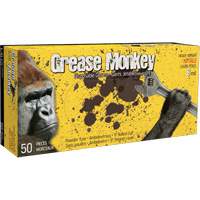 Grease Monkey&reg; Gloves, Large, Nitrile, 8-mil, Powder-Free, Black Sidevic Inc.