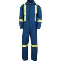 Combinaison de luxe Dupont Nomex IIIA, Taille 3T-Grand (grande taille), Bleu royal, 6 cal/cm² Sidevic Inc.