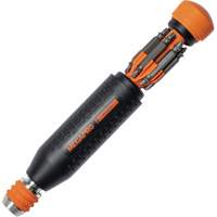 Original MEGALOK 15-in-1 Multi-Bit Screwdriver, 6-3/10" L, Textured Handle Sidevic Inc.