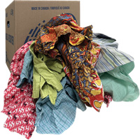 Wiper Rags, Mix Colours, 10 lbs. Sidevic Inc.