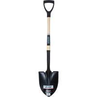 Round Point Shovel, Tempered Steel Blade, Hardwood, D-Grip Handle Sidevic Inc.
