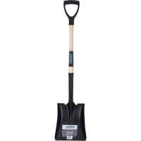 Square Point Shovel, Hardwood, Tempered Steel Blade, D-Grip Handle, 29" Long Sidevic Inc.