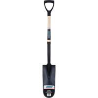 Drain Spade Shovel, Tempered Steel, 14" x 6" Blade, 30" L, D-Grip Handle Sidevic Inc.