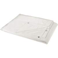 Tarp, Heavy-Duty, White, 30' x 20' x 6 mils Sidevic Inc.