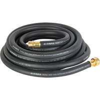 Tuyau en caoutchouc de calibre entrepreneur, Caoutchouc, 5/8" dia x 25' Sidevic Inc.