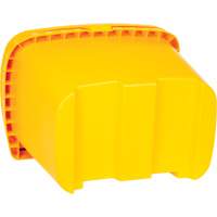 Bacs d'entreposage pour sel & sable, Avec Moraillon, 21" x 27" x 26", 4,24 pi³, Jaune Sidevic Inc.