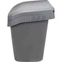 Bacs d'entreposage pour sel & sable, Avec Moraillon, 21" x 27" x 26", 4,24 pi³, Gris Sidevic Inc.