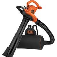 3-in-1 VacPack Leaf Blower/Vacuum/Mulcher, 250 MPH Output, Electric Sidevic Inc.