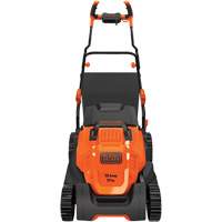 Lawn Mower with Comfort Grip Handle, Push Walk-Behind, Electric, 17" Cutting Width Sidevic Inc.