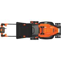 Lawn Mower with Comfort Grip Handle, Push Walk-Behind, Electric, 17" Cutting Width Sidevic Inc.