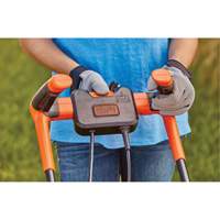 Lawn Mower with Comfort Grip Handle, Push Walk-Behind, Electric, 17" Cutting Width Sidevic Inc.