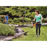 Max* Cordless 2-Speed String Trimmer/Edger Kit, 12", Battery Powered, 20 V Sidevic Inc.