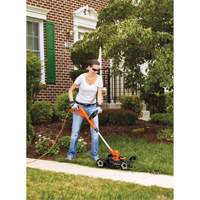 3-in-1 Compact Mower, Push Walk-Behind, Electric, 12" Cutting Width Sidevic Inc.