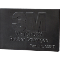 Raclette en caoutchouc Wetordry, 3", Caoutchouc Sidevic Inc.