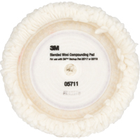 Compounding Pad, 9" Dia., Wool Sidevic Inc.