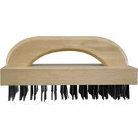 Brosses bloc de boucher &agrave; fils plats, Fil en acier plat, 8 x 12 rangs de fils, Longueur 9" Sidevic Inc.