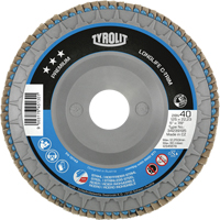 Long Life C-Trim Flap Disc, 4-1/2" x 7/8", Type 29, 80 Grit, Zirconium Sidevic Inc.
