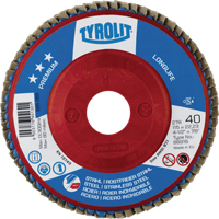 Long Life Flap Disc, 4-1/2" x 7/8", Type 27, 40 Grit, Zirconium Sidevic Inc.