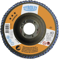 Flap Disc, 4-1/2" x 7/8", Type 29, 40 Grit, Ceramic Sidevic Inc.