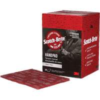 Scotch-Brite 7447 Hand Pads, Aluminum Oxide, 9" x 6", Very Fine Grit Sidevic Inc.
