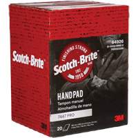 Scotch-Brite 7447 Hand Pads, Aluminum Oxide, 9" x 6", Very Fine Grit Sidevic Inc.